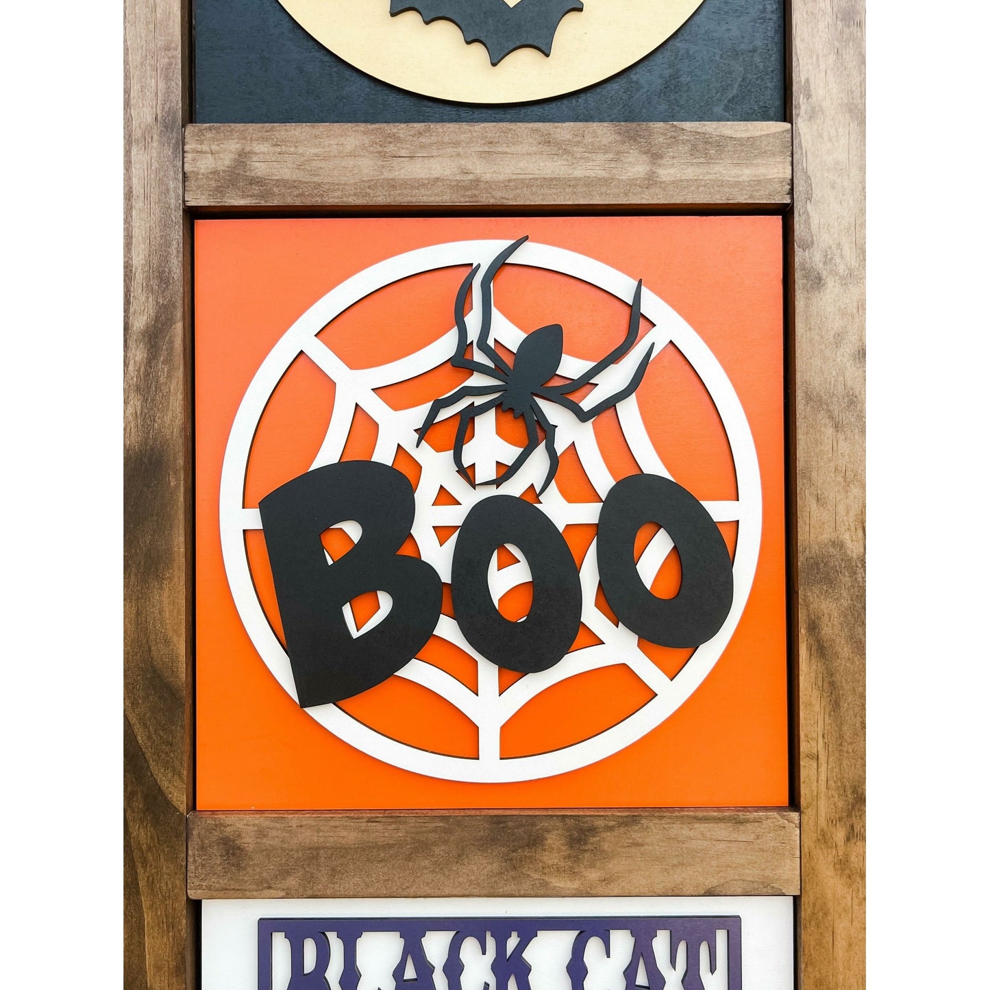 Interchangeable Porch Ladder Sign and Inserts