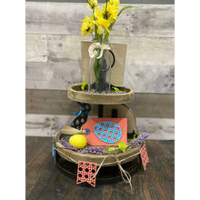 Load image into Gallery viewer, Easter Bunny Tiered Tray Set