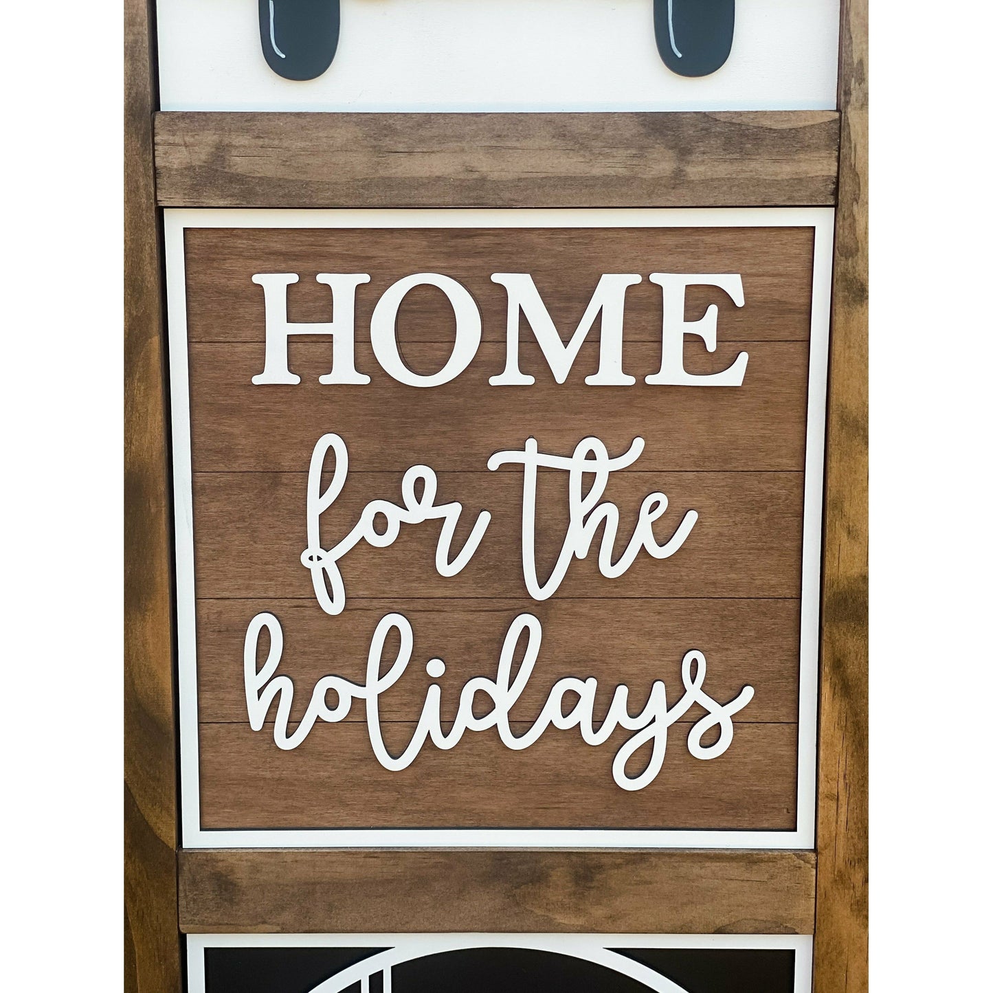 Interchangeable Porch Ladder Sign and Inserts