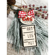 Load image into Gallery viewer, Funny Gas Ornament Gift Card Holder