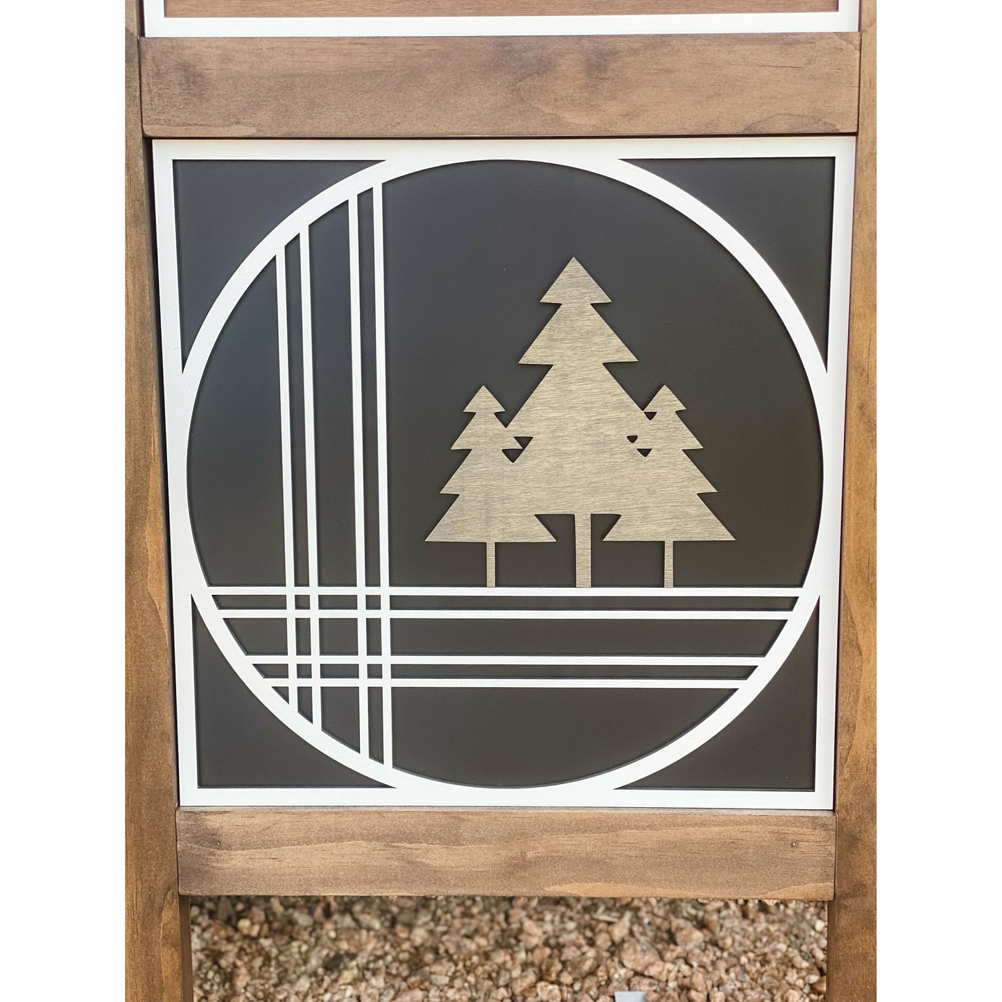Interchangeable Porch Ladder Sign and Inserts
