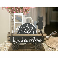 Load image into Gallery viewer, Mini Interchangeable Rustic Wagon or Shelf
