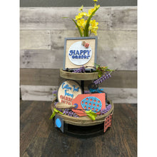 Load image into Gallery viewer, Easter Bunny Tiered Tray Set