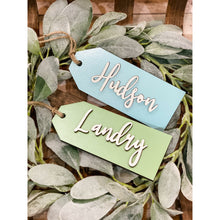 Load image into Gallery viewer, Personalized Stocking Name Tags