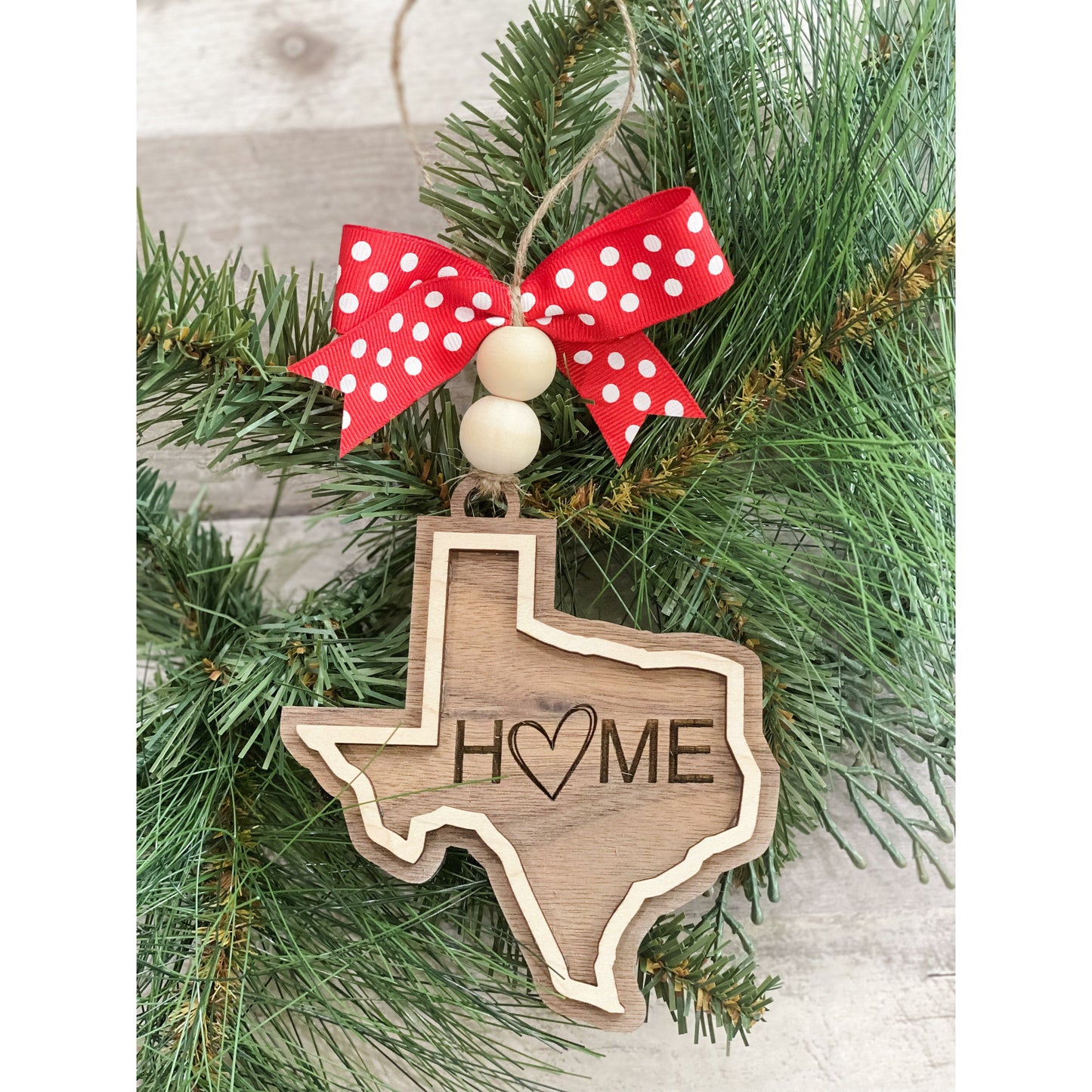 State Christmas Ornament
