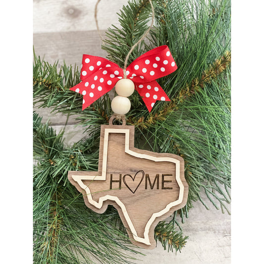 State Christmas Ornament