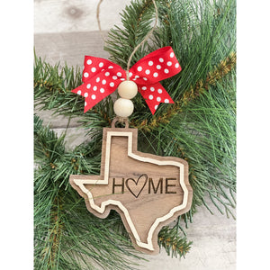 State Christmas Ornament
