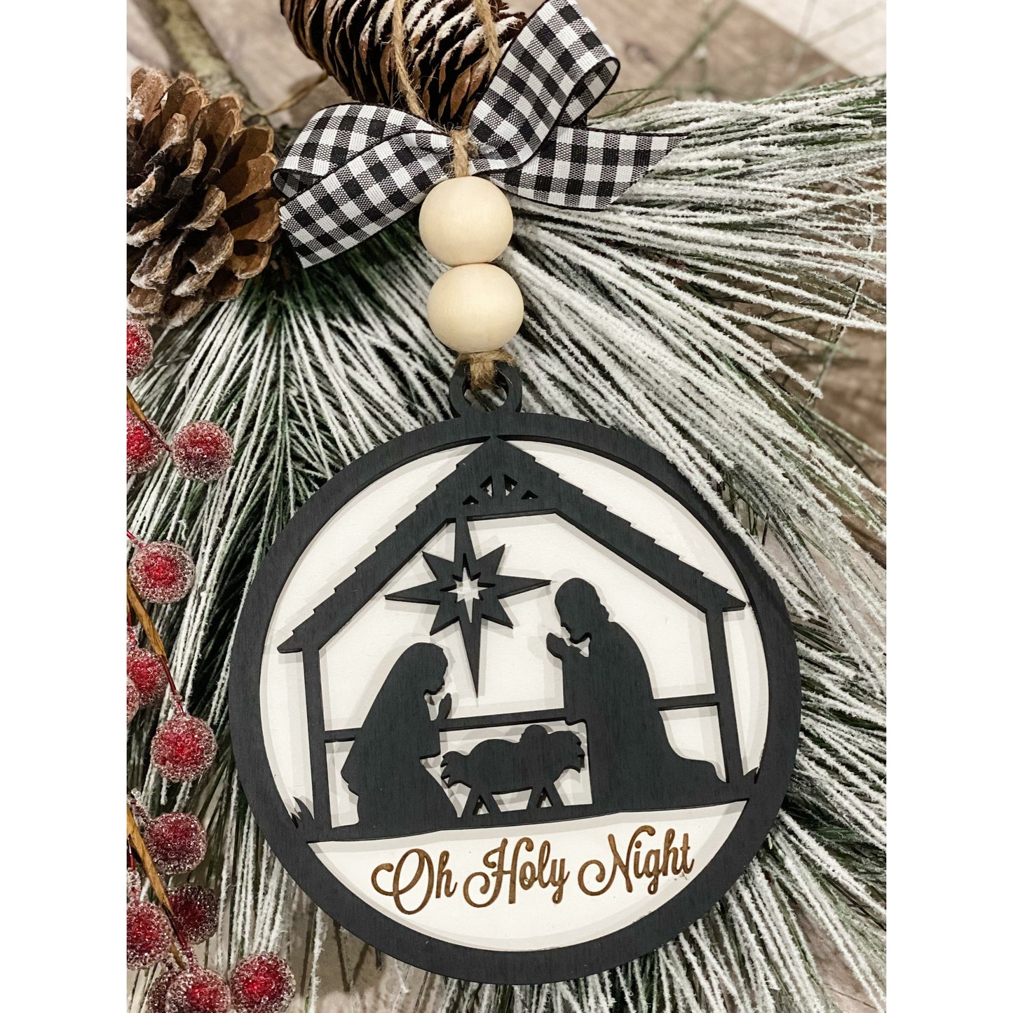 O Holy Night Nativity Ornament