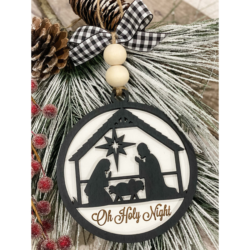 O Holy Night Nativity Ornament