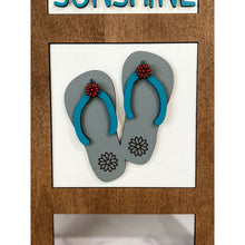 Load image into Gallery viewer, Small Interchangeable Ladder Sign and Inserts
