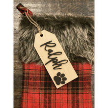 Load image into Gallery viewer, Personalized Stocking Name Tags