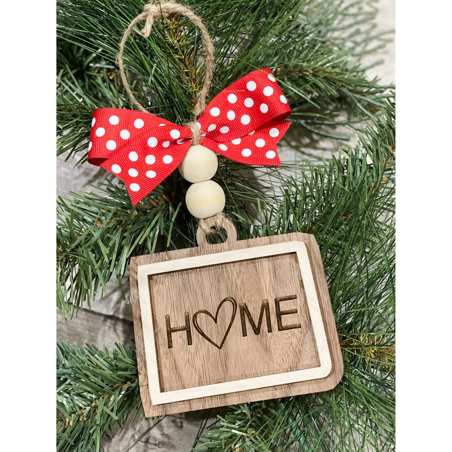 State Christmas Ornament