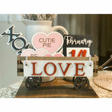 Load image into Gallery viewer, Mini Interchangeable Rustic Wagon or Shelf