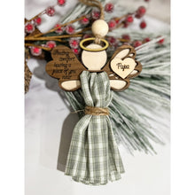 Load image into Gallery viewer, Personalized Remembrance Angel Ornament