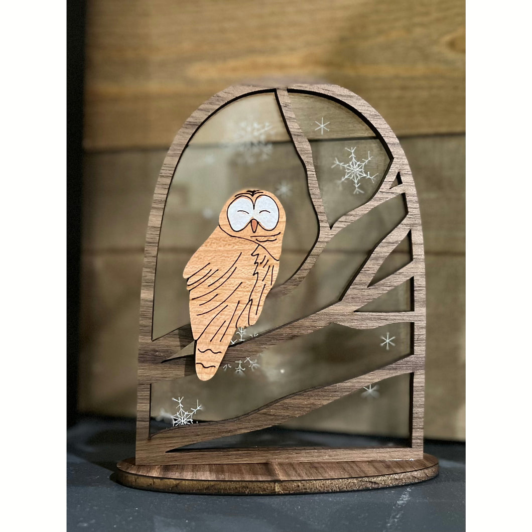 Woodland Animal Standing Signs