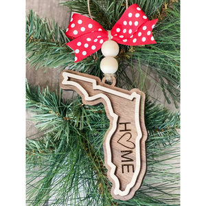 State Christmas Ornament