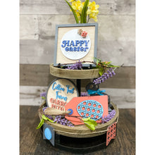 Load image into Gallery viewer, Easter Bunny Tiered Tray Set