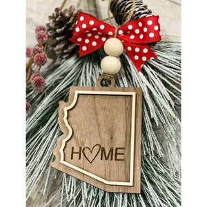 State Christmas Ornament