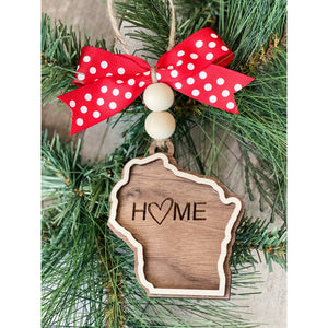 State Christmas Ornament