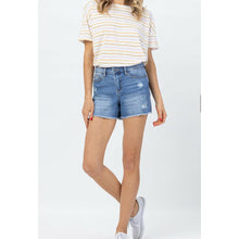 Load image into Gallery viewer, Grace Judy Blue Denim Shorts