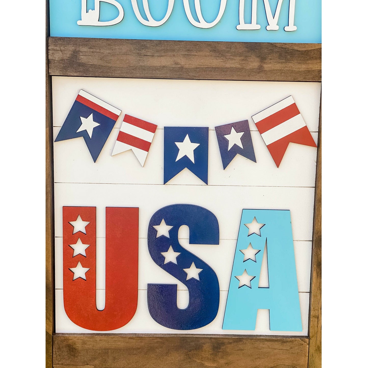 Interchangeable Porch Ladder Sign and Inserts