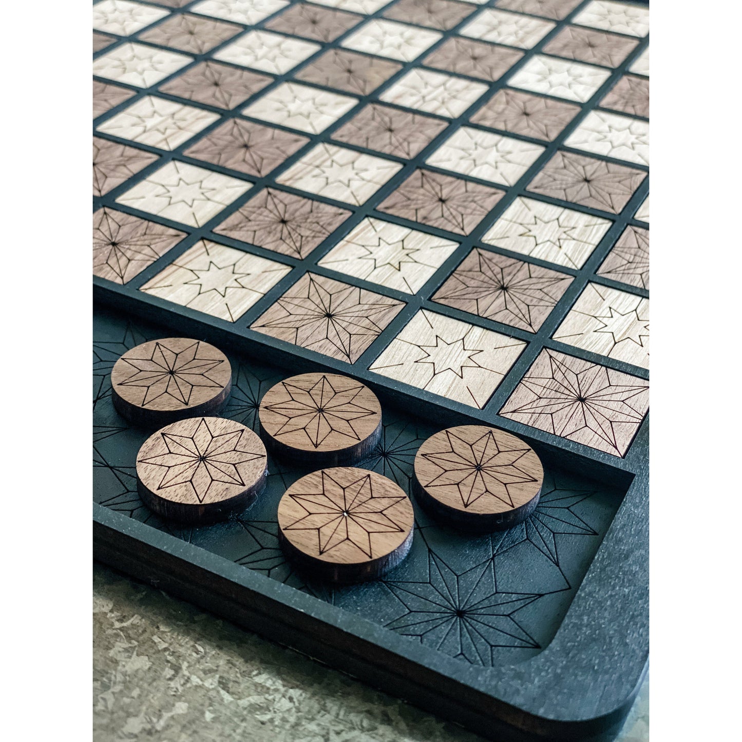 Checkers Board Game
