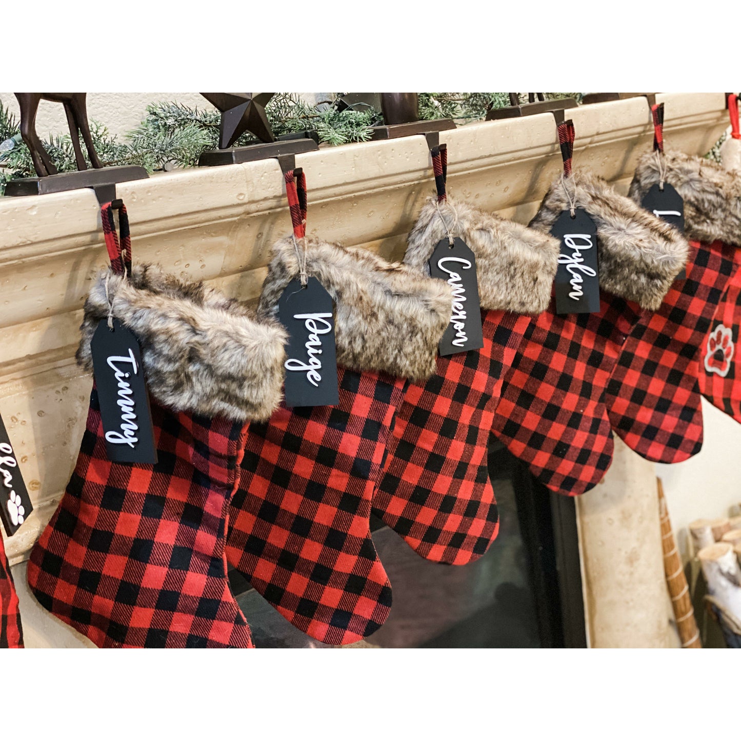 Personalized Stocking Name Tags