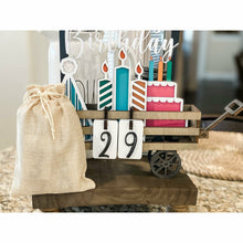 Load image into Gallery viewer, Mini Interchangeable Rustic Wagon or Shelf