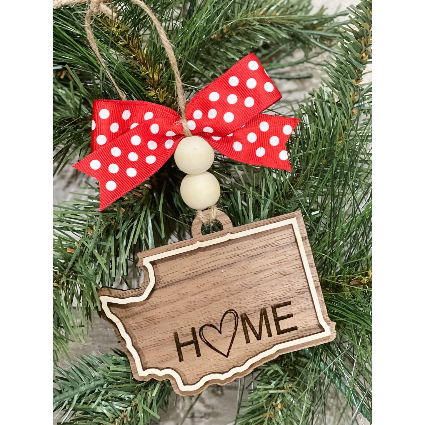 State Christmas Ornament
