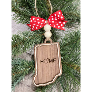 State Christmas Ornament