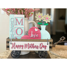 Load image into Gallery viewer, Mini Interchangeable Rustic Wagon or Shelf
