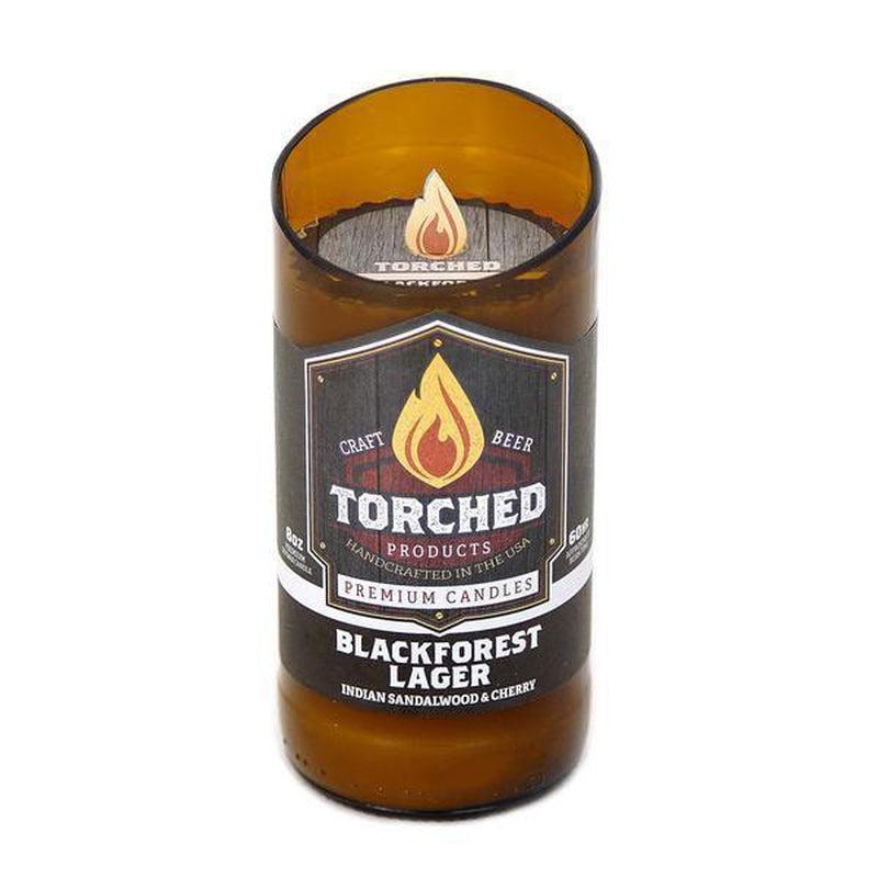Torched Beer Bottle Candles - Stella's Shabby Boutique